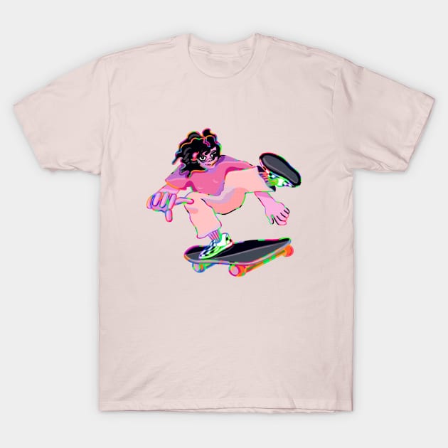 Skater T-Shirt by tubeklon